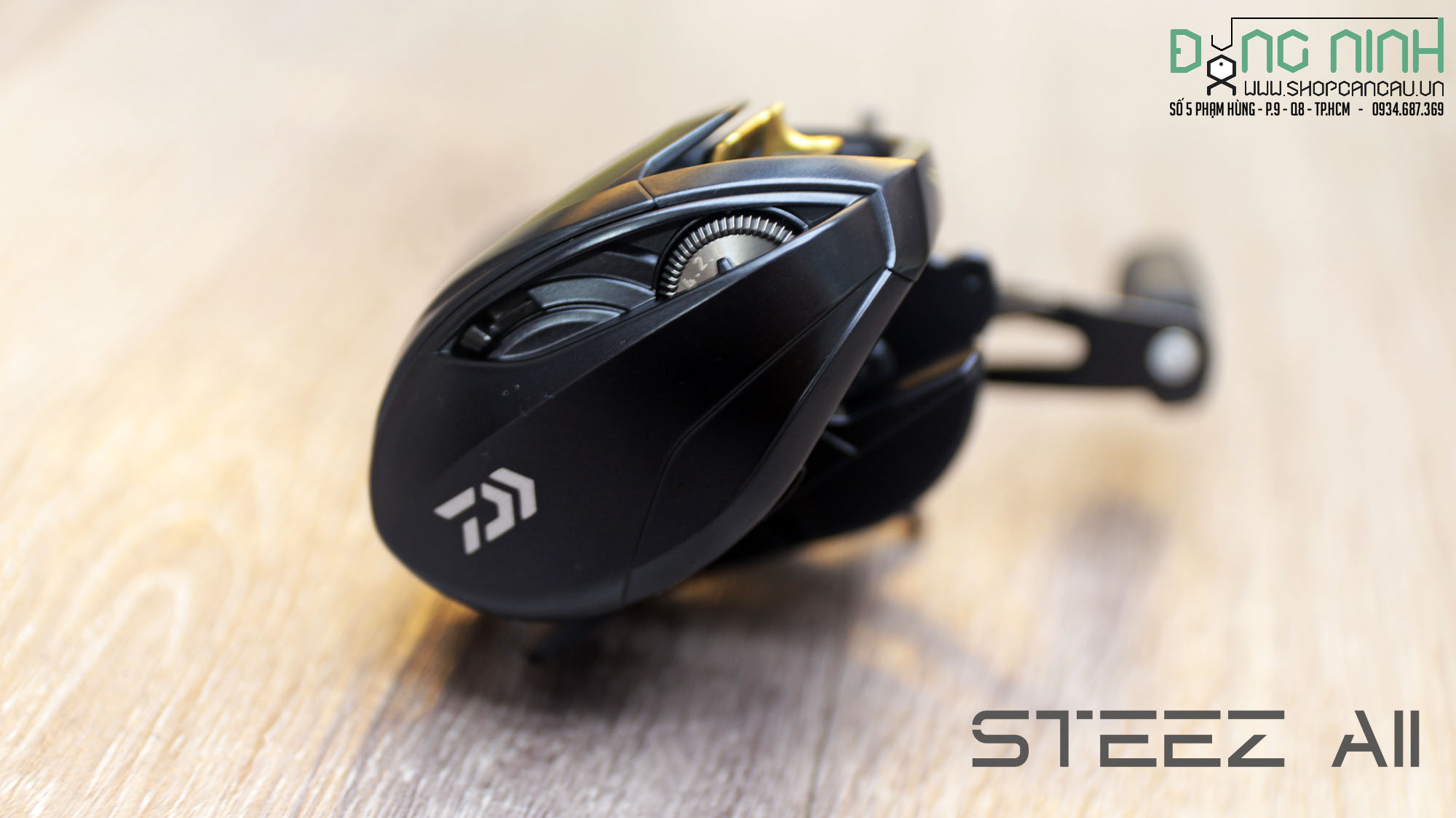 Máy ngang Daiwa Steez A II TW - 2023